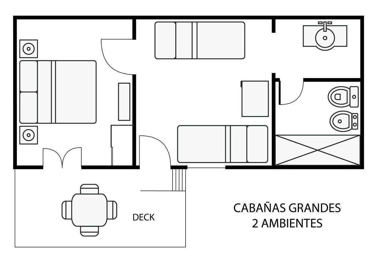 Cabanas Paseo Del Yacaratia Puerto Iguazu Exterior photo